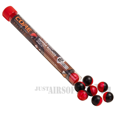 P2P Core Defense Pepper Rounds 68 Cal Red Black 10ct