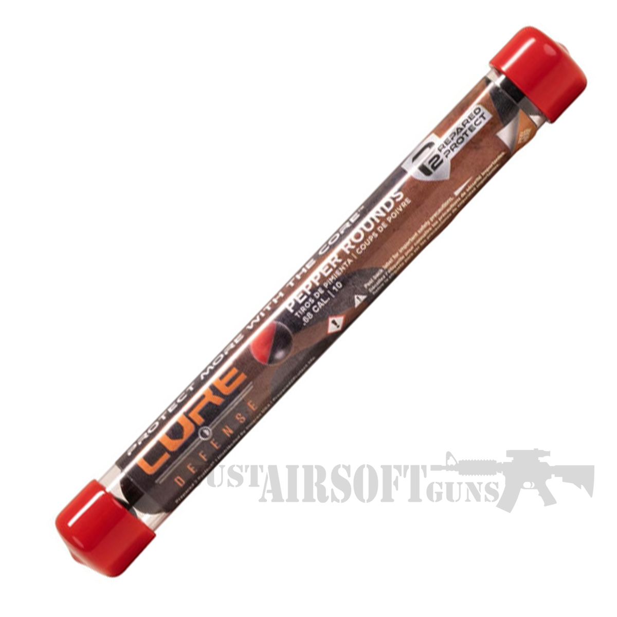 P2P Core Defense Pepper Rounds 68 Cal Red Black 10ct 2