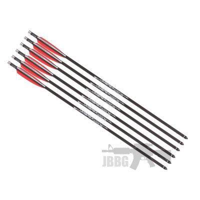 Umarex Airsaber Air Archery Airgun Arrows Carbon Fiber Field Tip 6-Pack