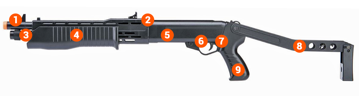 HA239 shotgun airsoft info