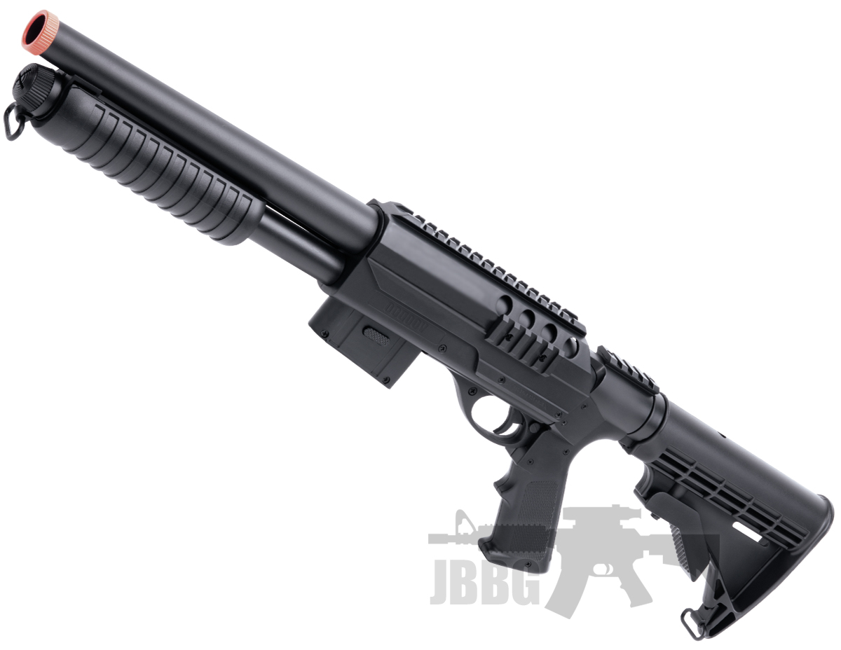 M47D Double Eagle Pump Action Spring Powered Airsoft Shotgun W/ 6mm BBS for sale online 