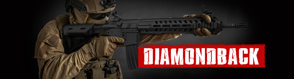 Bulldog Airsoft Diamondback ST QD AEG Airsoft Gun