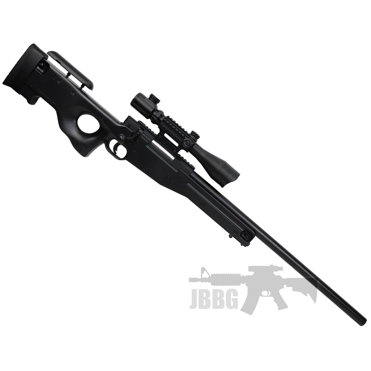 UK Arms ZM52 Spring Powered Bolt Action Sniper Rifle Airsoft BB Gun Black for sale online 