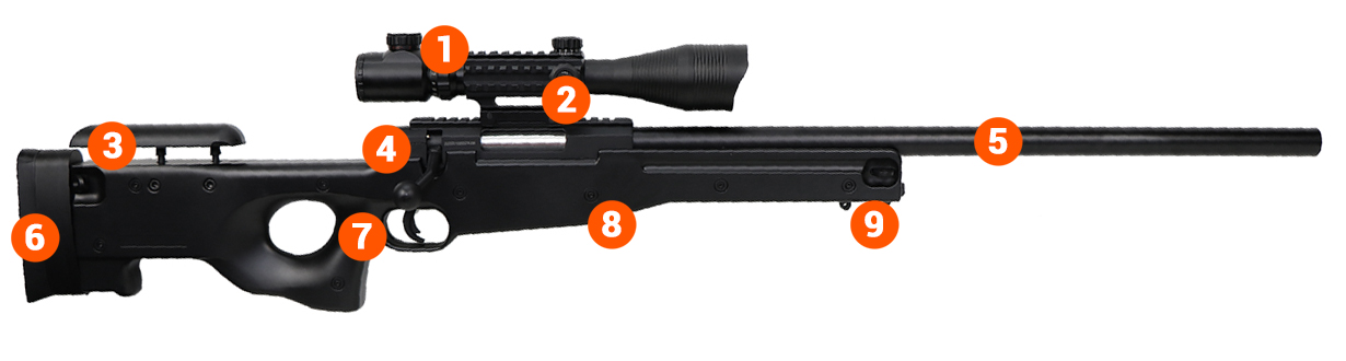 m57a airsoft rifle info