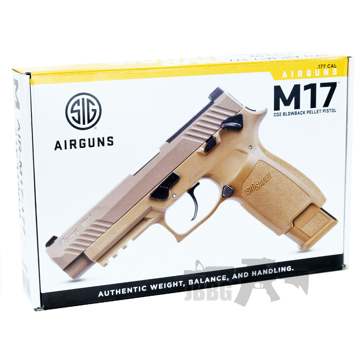 Sig Sauer M17 Pellet Air Pistol Tan Just Airsoft Guns