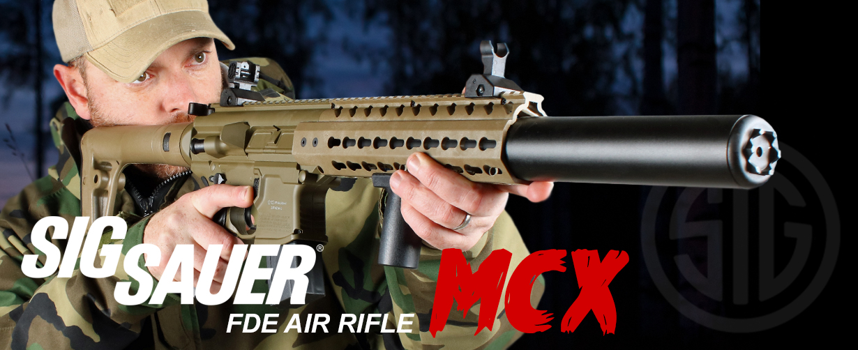 SIG MCX FDE AIR RIFLE