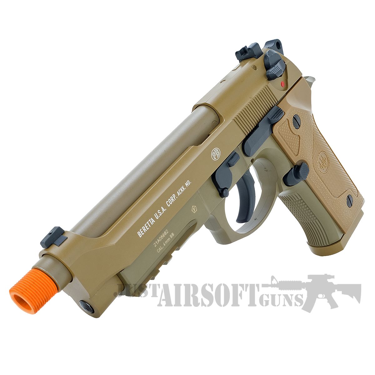 Beretta M9A3 CO2 Airsoft Blowback Pistol Tan