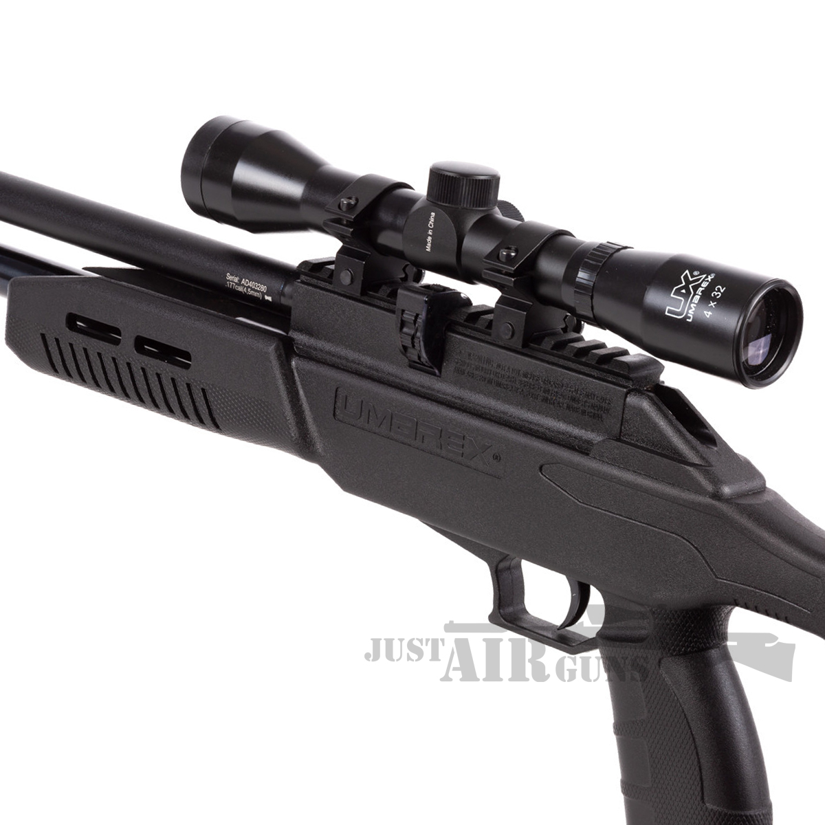 Umarex Fusion 2 Quiet CO2 Pellet Rifle .177 Compact Airgun