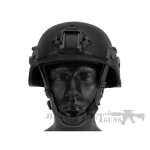 MICH2000 PRO TACTICAL HELMET BLACK 5