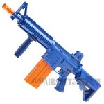 REKT OPFOUR CO2 POWERED BLUE FOAM DART RIFLE WITH 12 ROUND MAGAZINE 1