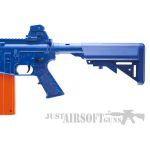 REKT OPFOUR CO2 POWERED BLUE FOAM DART RIFLE WITH 12 ROUND MAGAZINE 3