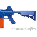 REKT OPFOUR CO2 POWERED BLUE FOAM DART RIFLE WITH 12 ROUND MAGAZINE 3