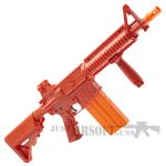 REKT OPFOUR CO2 POWERED RED FOAM DART RIFLE WITH 12 ROUND MAGAZINE 2