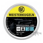 RWS MEISTERKUGELN PISTOL PROFESSIOL LINE 177 500CT