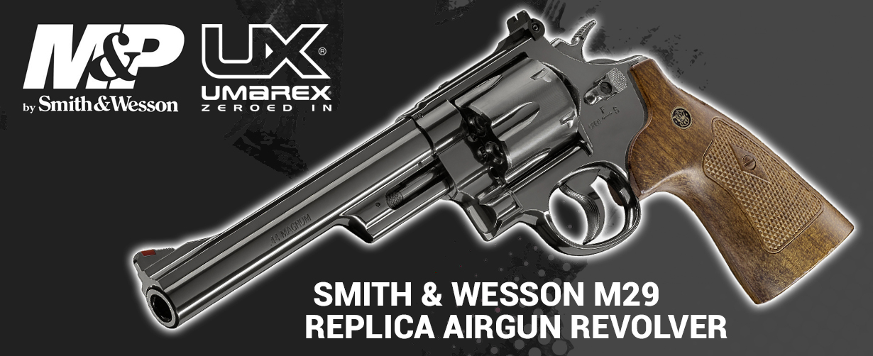 SMITH WESSON M29 REPLICA AIRGUN REVOLVER 8 IN BARREL 100 copy