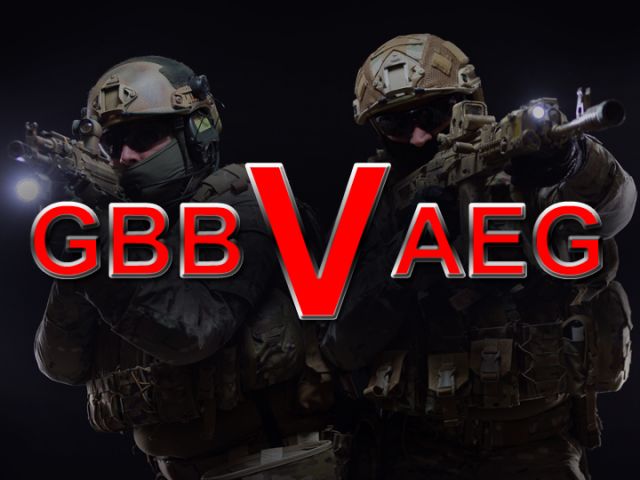 gbb v aeg airsoft guns