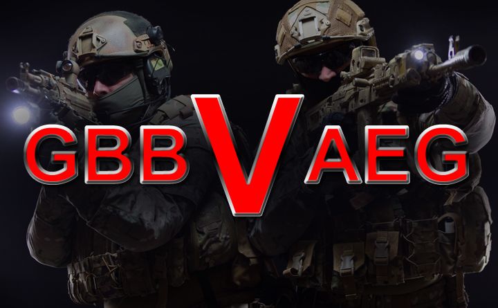 gbb v aeg airsoft guns