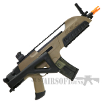 SRC SR8 CF Desert Ver AEG Gen3 Electric Airsoft Rifle 5