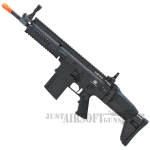 Cybergun FN Herstal Licensed Full Metal SCAR Heavy Airsoft AEG Rifle by VFC CQC black 2