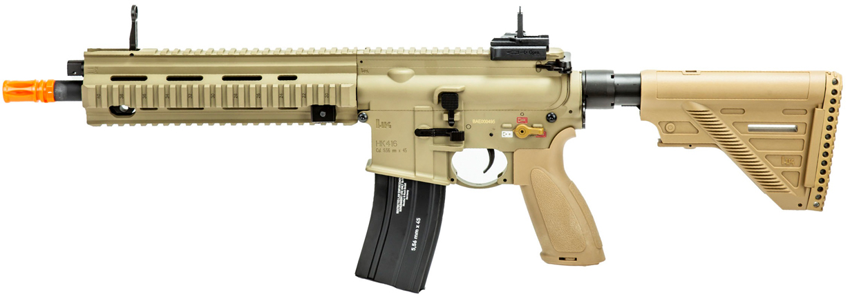 Elite Force H&K HK416a5 Competition Airsoft Rifle AEG (Tan) b1