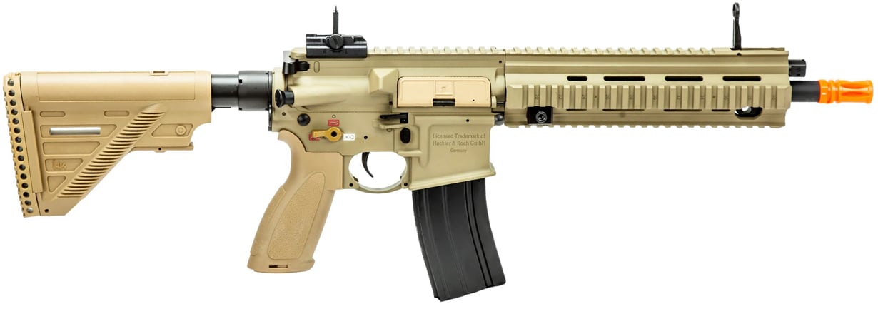 Elite Force H&K HK416a5 Competition Airsoft Rifle AEG (Tan) b2 airsoft guns