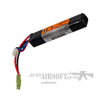 Valken LiPo 11 1v 1000mAh 15C Stick Airsoft Battery Small Tamiya 6