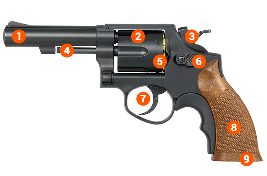 HG131 Airsoft Revolver info