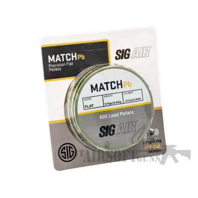 Sig Sauer 177 Caliber Match Lead Pellets 2