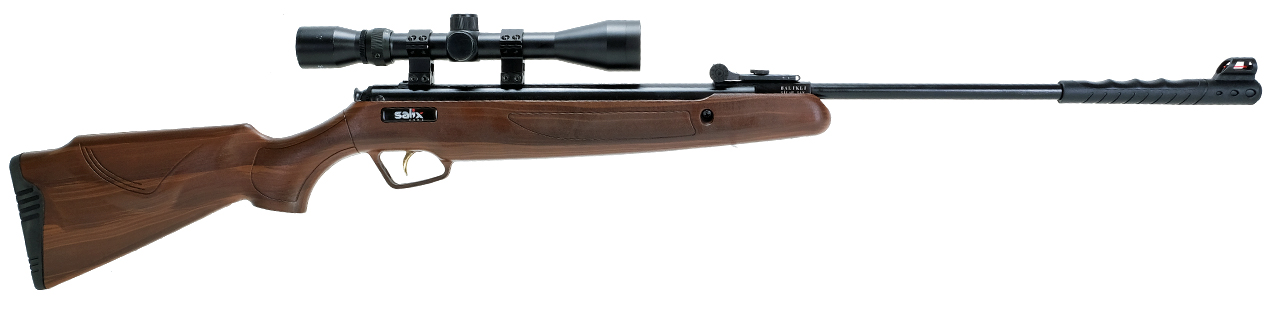 TX02 Gas Ram Break Barrel Air Rifle with Synthetic Wood Look Stock 01