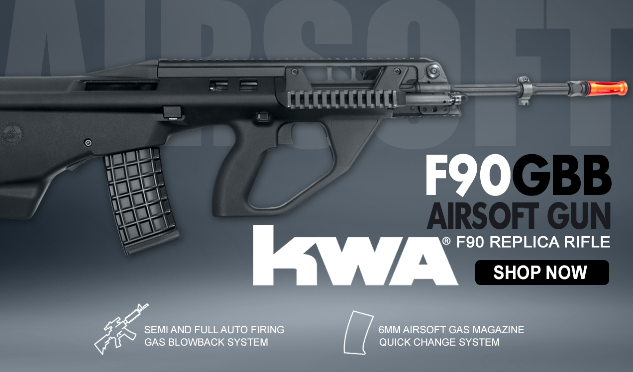 KWA F90 AIRSOFT GUN GBB B1