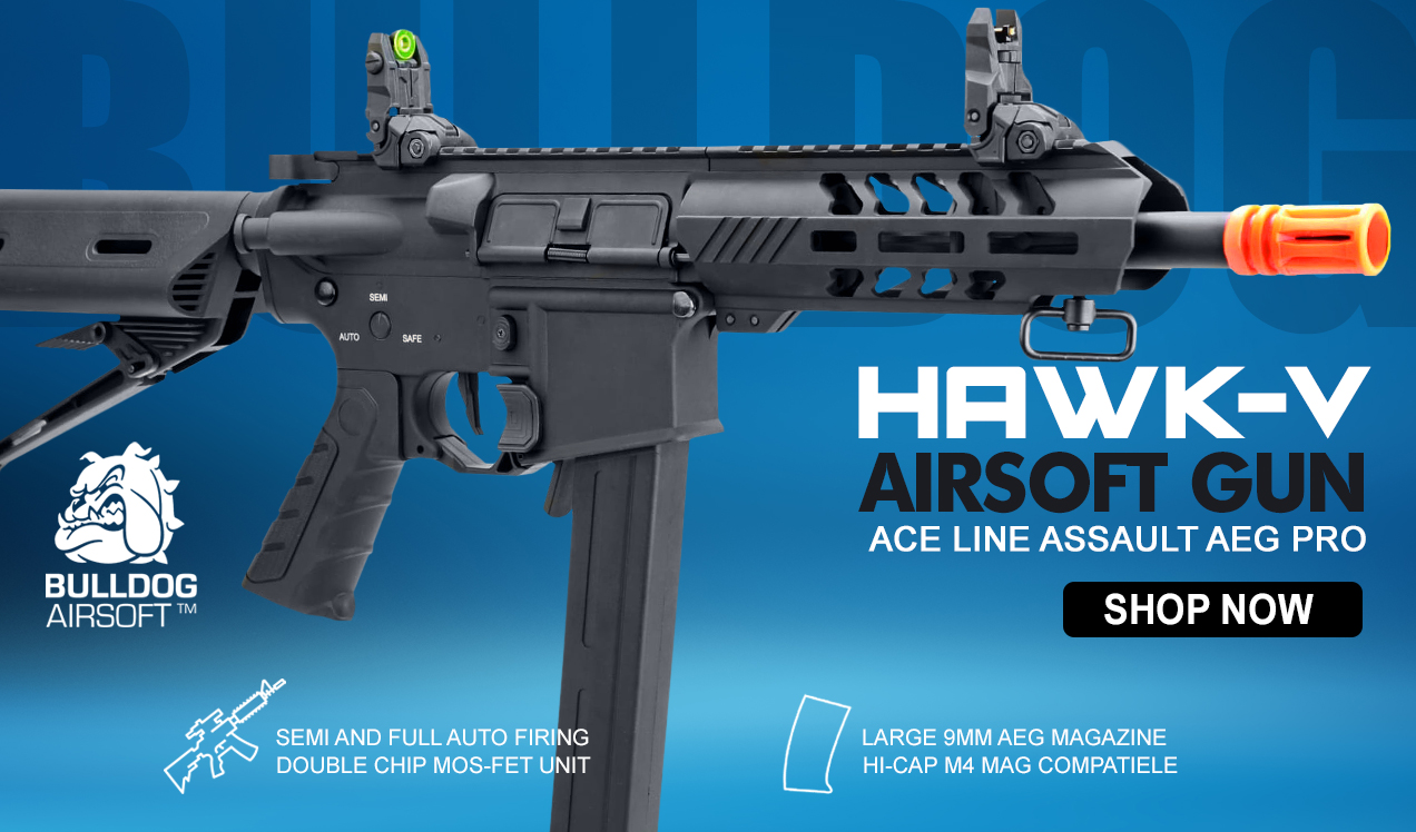 bulldog hawk v airsoft gun AEG sale