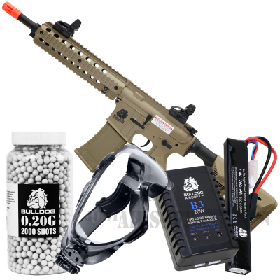 Bulldog ST Delta M AEG Electric Airsoft Gun DT Bundle Offer Set 33