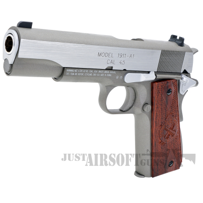 UHC Airsoft Spring Revolver w/ 4 Barrel - SILVER