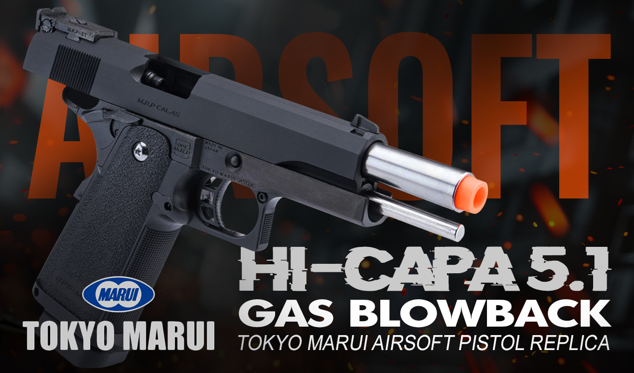 Tokyo Marui Hi Capa 5 1 Gas Blowback Pistol b2