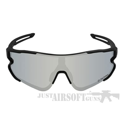 Bulldog Polarized Sports Sunglasses Silver Mirror Type 2