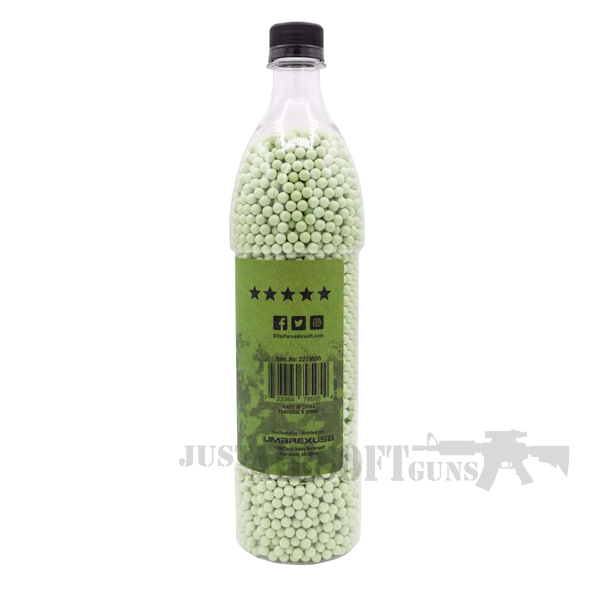 Elite Force Milsim Tracer BIO Airsoft BBs 28g 5000 ct 2