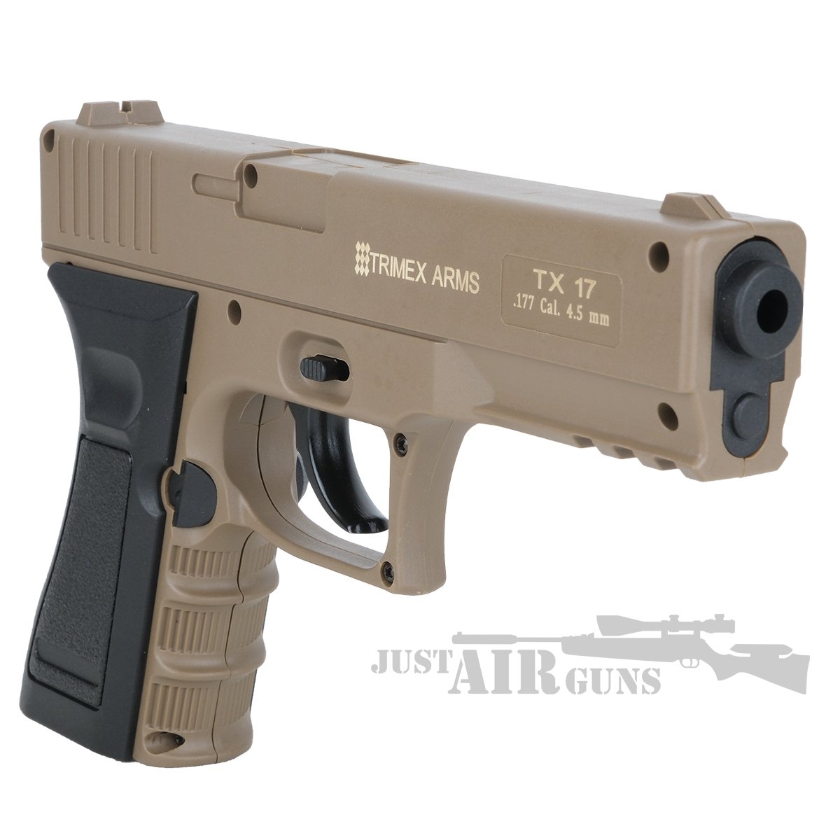 TX17 Co2 NBB Air Pistol Tan 2 jpg