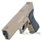TX17 Co2 NBB Air Pistol Tan 4 jpg