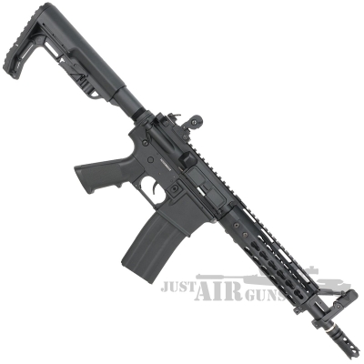 TX4CRB Semi Auto 4 5 BB Co2 Air Gun with AR Stock Trimex Arms jpg