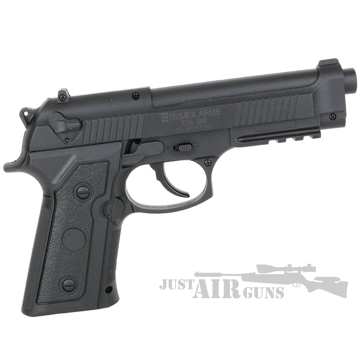 TX92 Co2 NBB Air Pistol Black 2 jpg