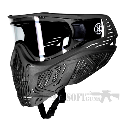 HKARMY HSTL Skull Goggle - Black W/Clear Lens