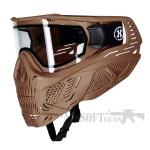 HKARMY HSTL Skull Goggle - Tan W/Clear Lens